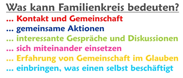 Gemeinschaft im Familienkreis