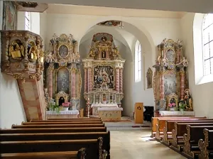 Innenraum der Frauenkirche Dietfurt