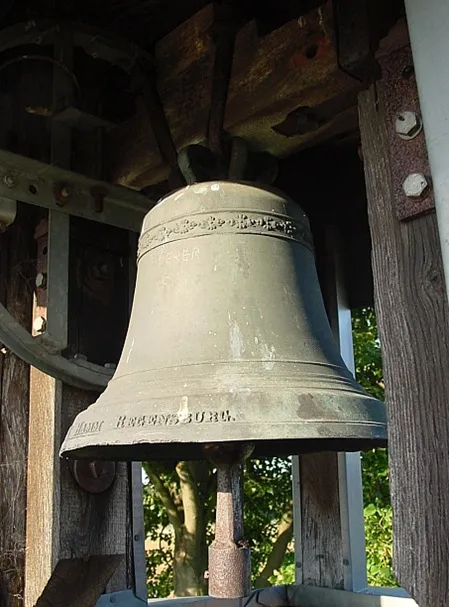 Die Glocke der Kapelle Herz Jesu in Muttenhofen